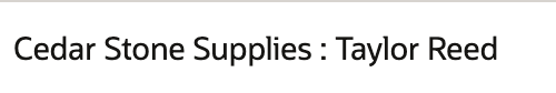 The newly saved contact is added as a Specific Recipient.