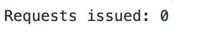 The separate null-ID model issues zero requests. Its full output contains the save-first message; it does not change the saved item.