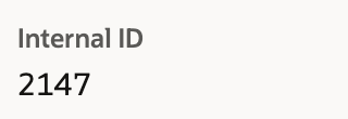 Copper Coupler already has saved Internal ID 2147. Enlarge for the prepared item button and full record.