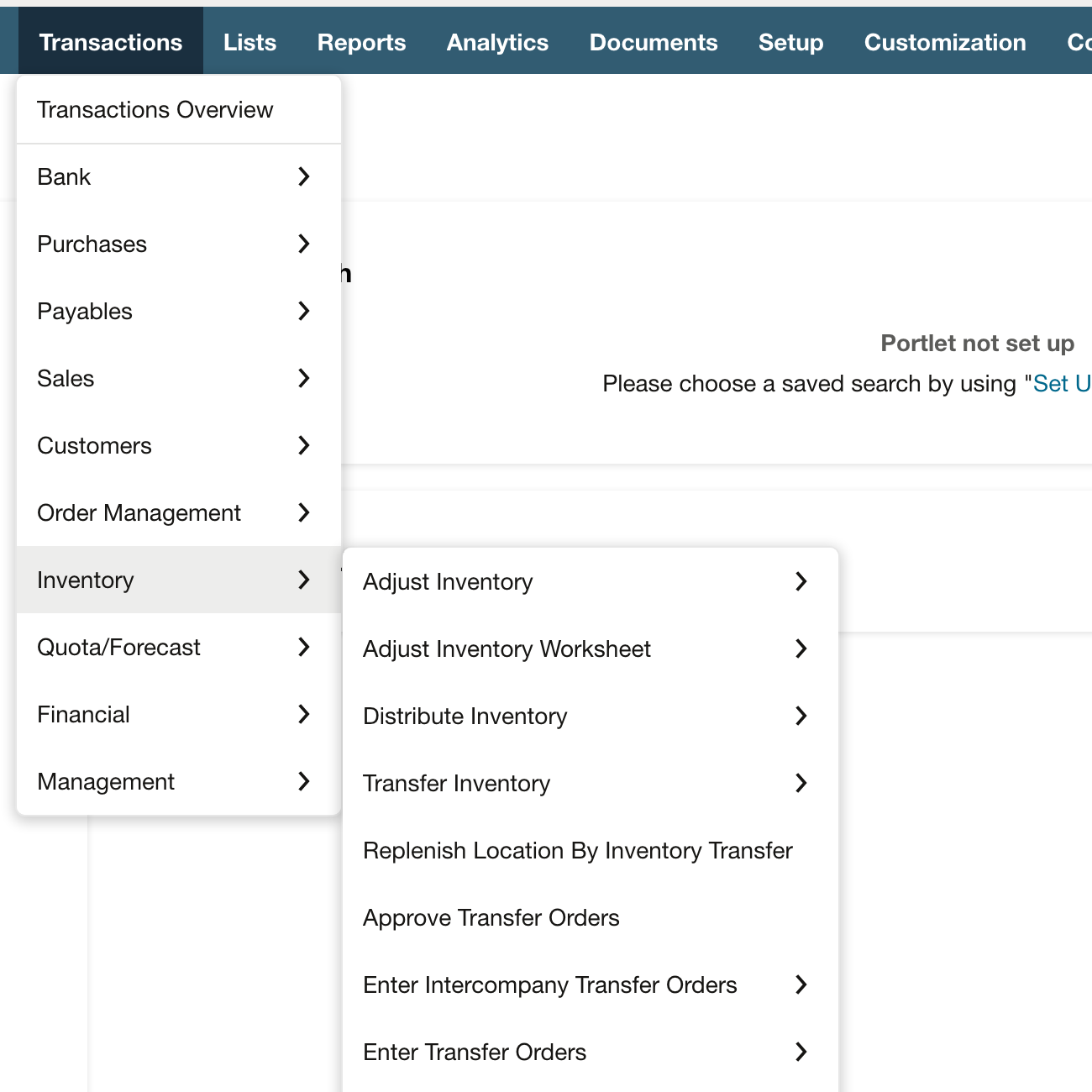 NetSuite: Open the inventory adjustment for the count correction.