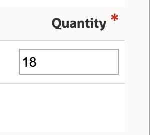 The Inventory Detail popup for FO-330, 30.0 fl oz to assign, with lot FO260811 showing 18 available and Quantity 18 entered.