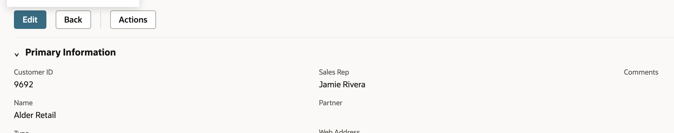 Alder Retail now has Jamie Rivera as Sales Rep.