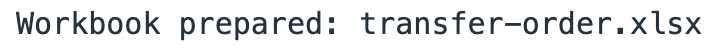 The local adapter exposes a download link for bytes returned by the handler; the user clicks it to capture the actual file.