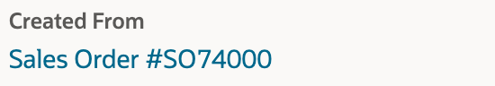 Local native fulfillment Created From Sales Order SO74000. Full image shows IF74001 Shipped and Field-service kit quantity 2 Ea.