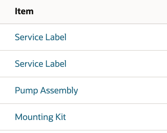 The operator manually adds Mounting Kit as the fourth line.
